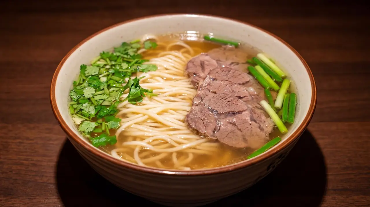 Lanzhou beef noodles